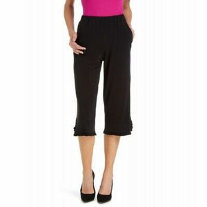 Michael Kors black capri pants